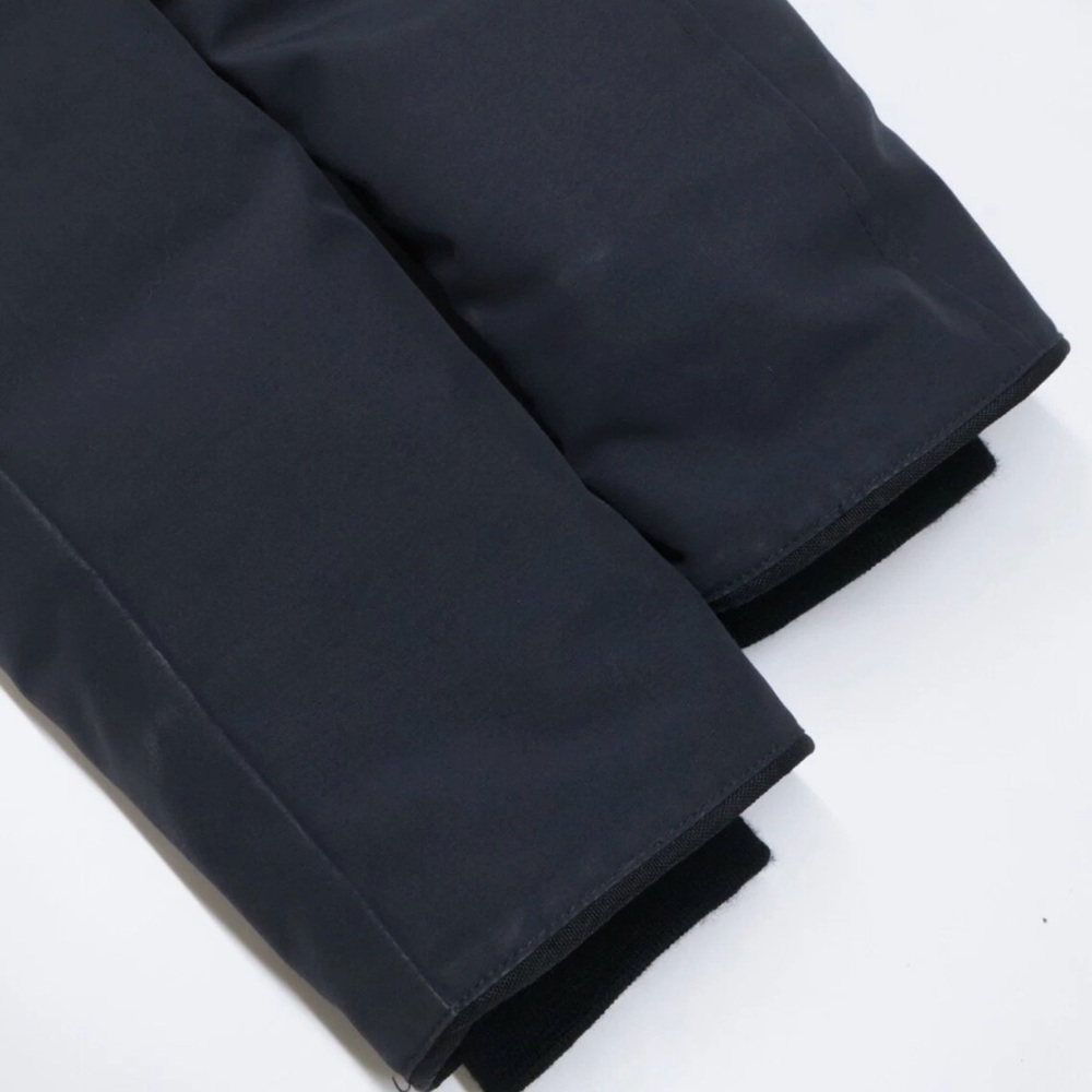 Canada Goose Men's Dark Jacket with Fur Trim - Picture 7 of 8